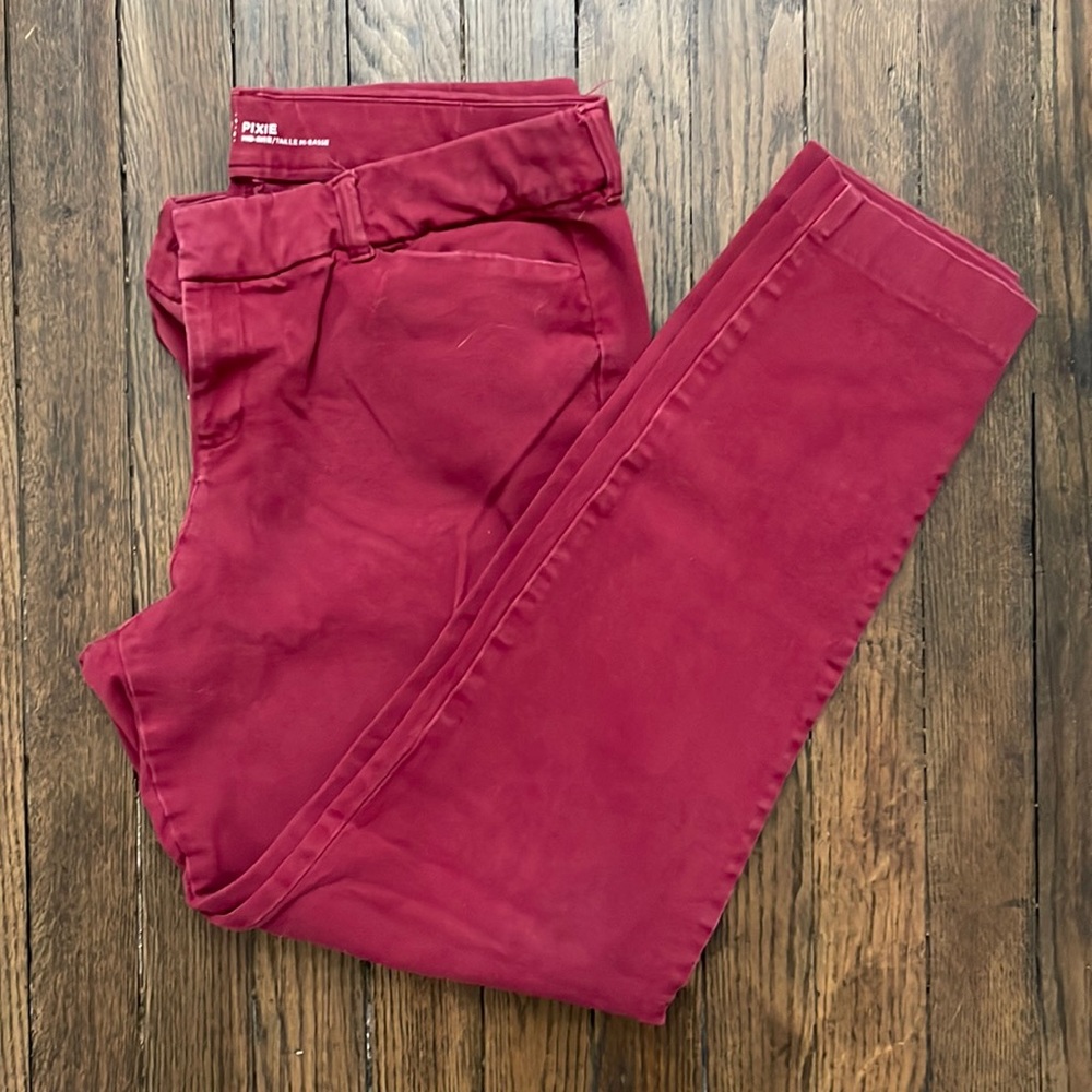 Brick Red Pixie Pants